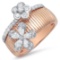 18k Gold 9.35CTW Diamond Ring, (SI1/FG)