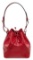 Louis Vuitton Red Epi Leather Noe PM Drawstring Shoulder Bag
