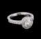1.63 ctw Diamond Ring - 14KT White Gold