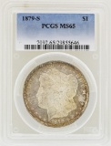 1879-S $1 Morgan Silver Dollar Coin PCGS MS65