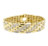 5.00 ctw Diamond Bracelet - 18KT Yellow Gold