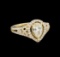 14KT Yellow Gold 1.78 ctw Diamond Unity Ring