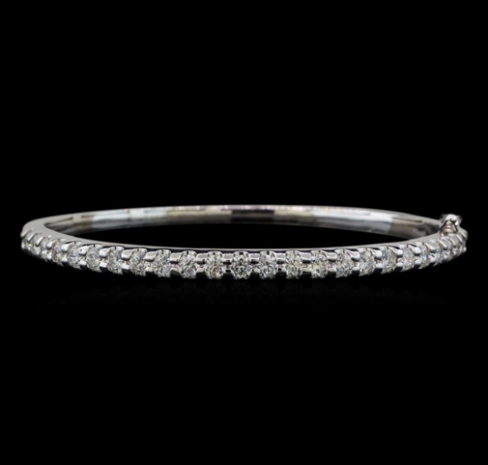 14KT White Gold 2.93 ctw Diamond Bracelet