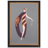 Pearls and Emeralds by Erte (1892-1990)