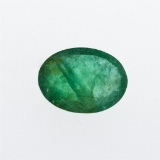 4.24 ct. One Oval Cut Natural Emerald