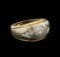 14KT Yellow Gold 0.18 ctw Diamond Ring