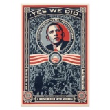 Yes We Did! (2008) by Fairey, Shepard