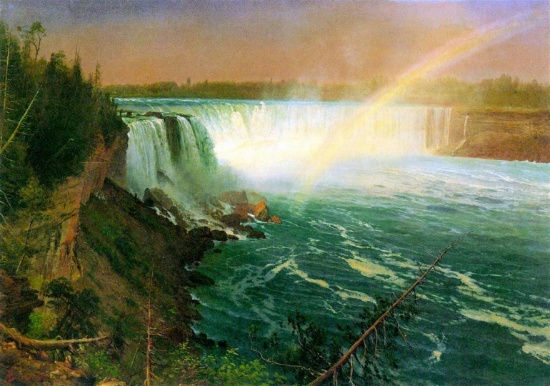 Niagra Falls by Albert Bierstadt