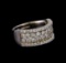 1.47 ctw Diamond Ring - 14KT White Gold