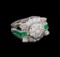 3.68 ctw Oval Emerald Parcel