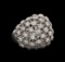0.33 ctw Diamond Ring - 14KT White Gold