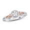 14K White Gold 0.20CTW Diamond Ring, (I1-I2/H-I)