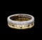 0.85 ctw Diamond Ring - 14KT Two-Tone Gold