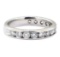 1.00 ctw Diamond Band - 14KT White Gold