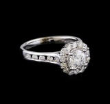 1.49 ctw Diamond Ring - 14KT White Gold