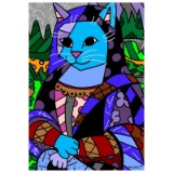 New Mona Cat by Britto, Romero