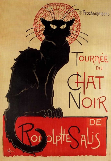Theophile A Steinlen - Chat Noir