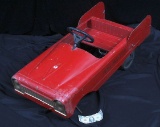 Antique Vintage Fire Fighter Pedal Car c.1930-50's