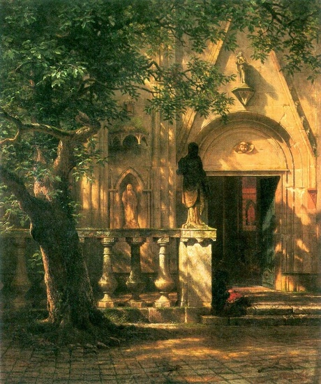 Sunlight and Shadow 2 by Albert Bierstadt