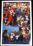 Alaska Iditarod by G.R. Cassarino Walt Disney Artist