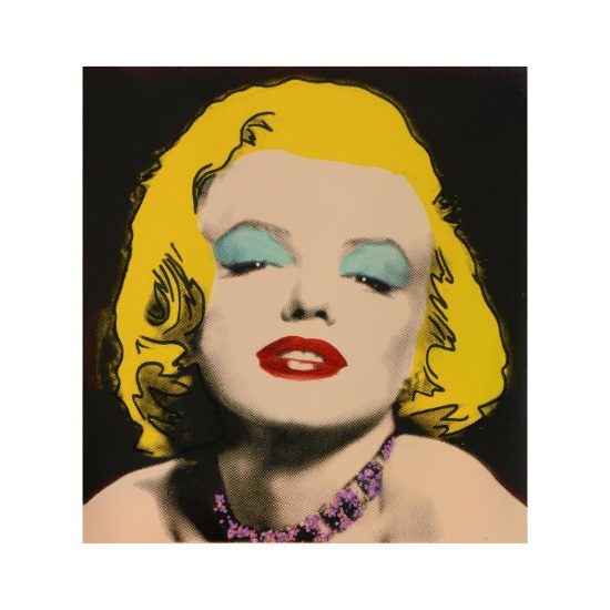 Original Marilyn Seduction by Steve Kaufman (1960-2010)