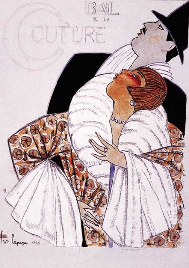 Georges Lepape - Bal De La Couture