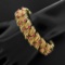 TIFFANY & CO. 18k Gold Wire 3.60 ctw Fine Round Ruby Statement Bracelet
