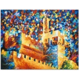 David's Citadel by Afremov, Leonid