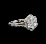 14KT White Gold 1.27 ctw Diamond Ring