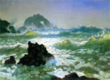 Seal Rock 2 by Albert Bierstadt