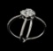 1.07 ctw Diamond Ring - 18KT White Gold