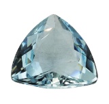 1.84 ct.Natural Trilliant Cut Aquamarine