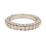 2.25 ctw Diamond Band - 14KT White Gold