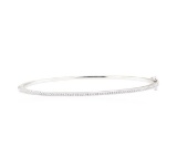 0.31 ctw Diamond Bracelet - 14KT White Gold