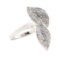 0.42 ctw Diamond Ring - 18KT White Gold