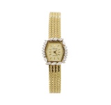 0.85 ctw Diamond Luisse Wristwatch  - 14KT Yellow Gold