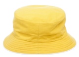 Hermes Yellow Cotton Beach Hat 58