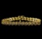 4.85 ctw Diamond Bracelet - 14KT Yellow Gold