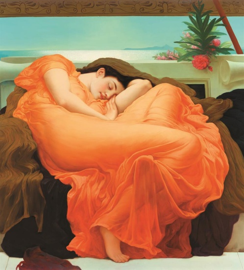 Frederick Leighton Flaming June