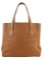Hermes Victoria Cabas Clemence 32 Brown Leather Shoulder Bag