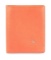 Chanel Orange Coral Camellia Bifold Card Holder Wallet