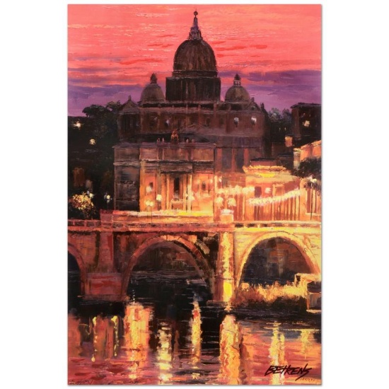 Sunset Over St. Peter's by Behrens (1933-2014)