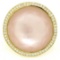 Ippolita Lollipop 18kt Yellow Gold Pink Mother of Pearl and Round Diamond Halo R