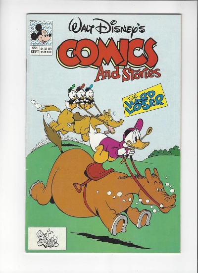 Walt Disneys Comics and Stories Issue #551 by Disney Comics