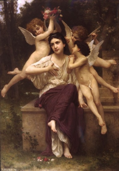 William Bouguereau - Ave de Printemps