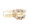 0.50 ctw Diamond Ring Guard - 14KT Yellow Gold