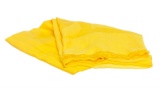 MCM Yellow Cotton Logo Scarf
