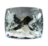 7.66 ct.Natural Cushion Cut Aquamarine