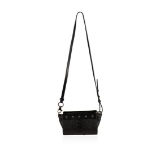 Designer Alexander Wang Convertible Black Python Pelican Sling Bag