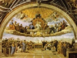 Raphael Eucharist on Canvas